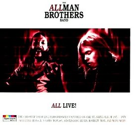 THE ALLMAN BROTHERS BAND - All Live (A.K.A. The Best Of Allman Brothers Band [live]) cover 